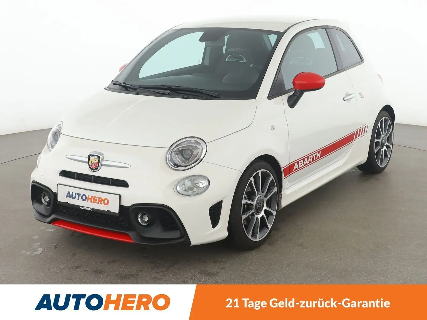 Abarth 595 1.4 Turbo Turismo*NAVI*PDC*SPORTAUSPUFF*KLIMA* Weiß - 1