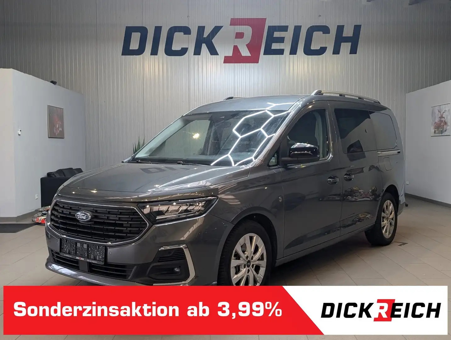 Ford Grand Tourneo L2 Titanium 7-Sitze Bi-LED Cam AHK Grau - 1