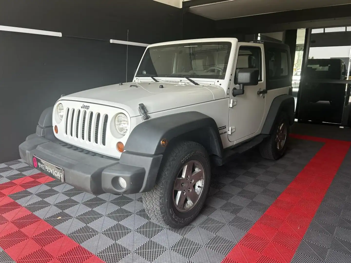Jeep Wrangler 2.8 CRD  Sport 4x4 - Garantie 12 mois Blanco - 1