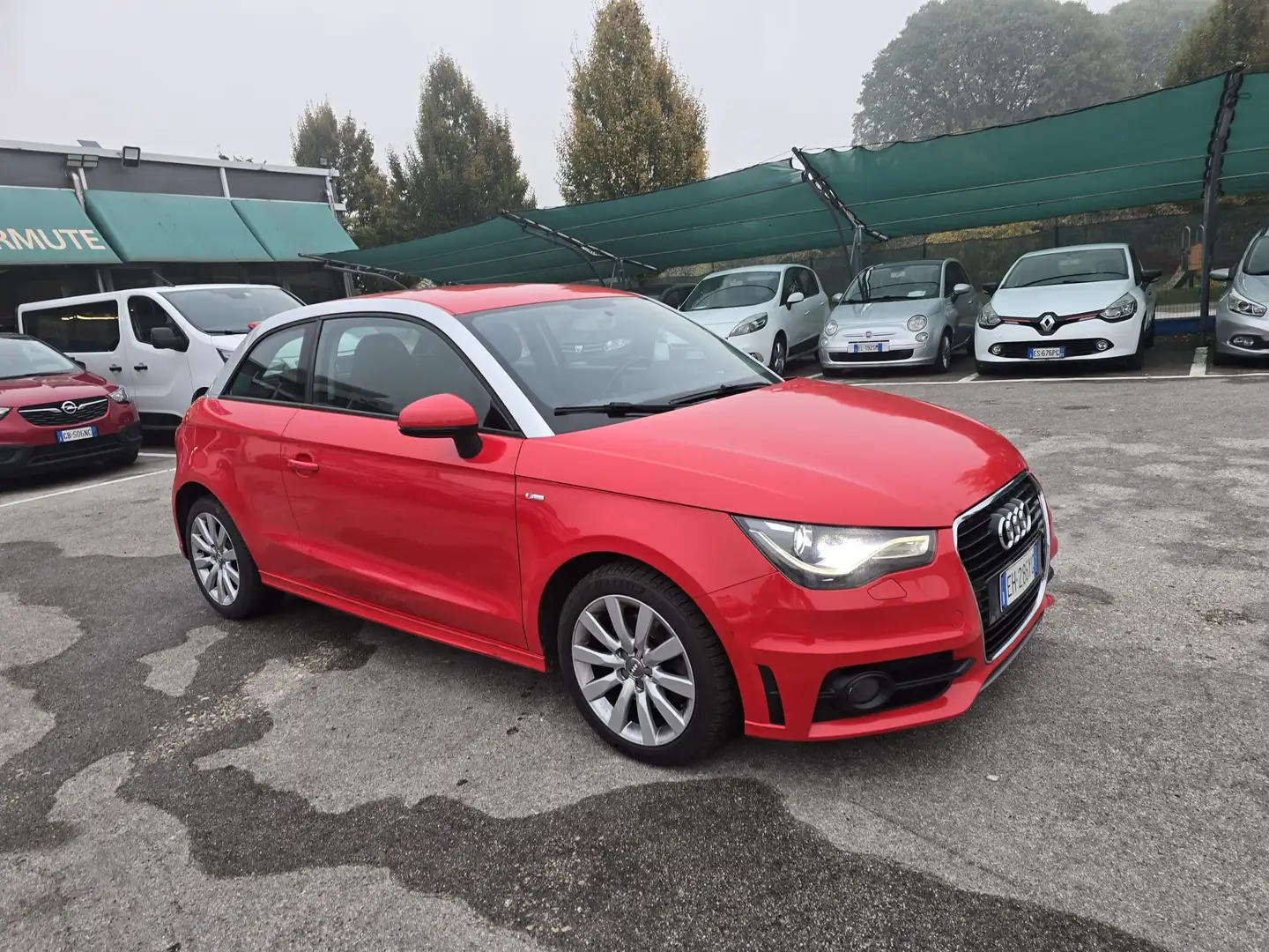 Audi A1 A1 1.4 tfsi Ambition 122cv s-tronic Rouge - 1