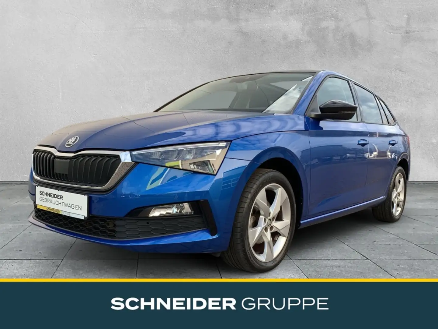 Skoda Scala 1.0 TSI Style PANORAMA+SHZ+PDC+KLIMA+LED Blau - 1