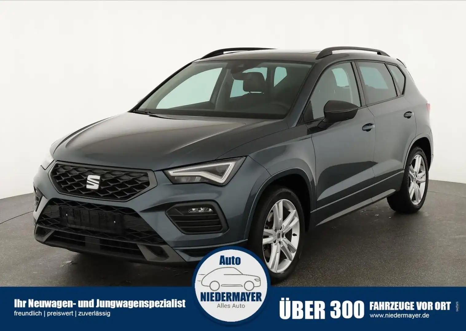 SEAT Ateca 2.0 TSI DSG 4Drive FR, Pano, beats, Navi, Kamera, Grau - 1