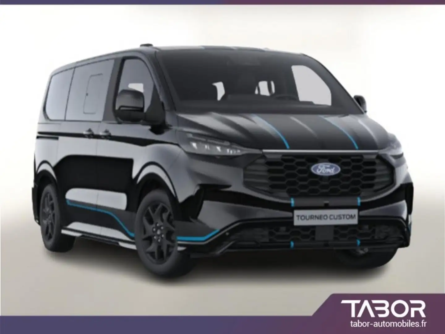 Ford Tourneo Custom Custom 2.0 TDCi 170 Aut Sport L1 Noir - 1
