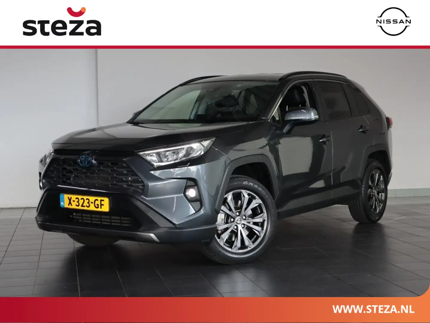 Toyota RAV 4 2.5 Hybrid Dynamic | Lederen Bekl. | Stoel- & Stuu Grijs - 1