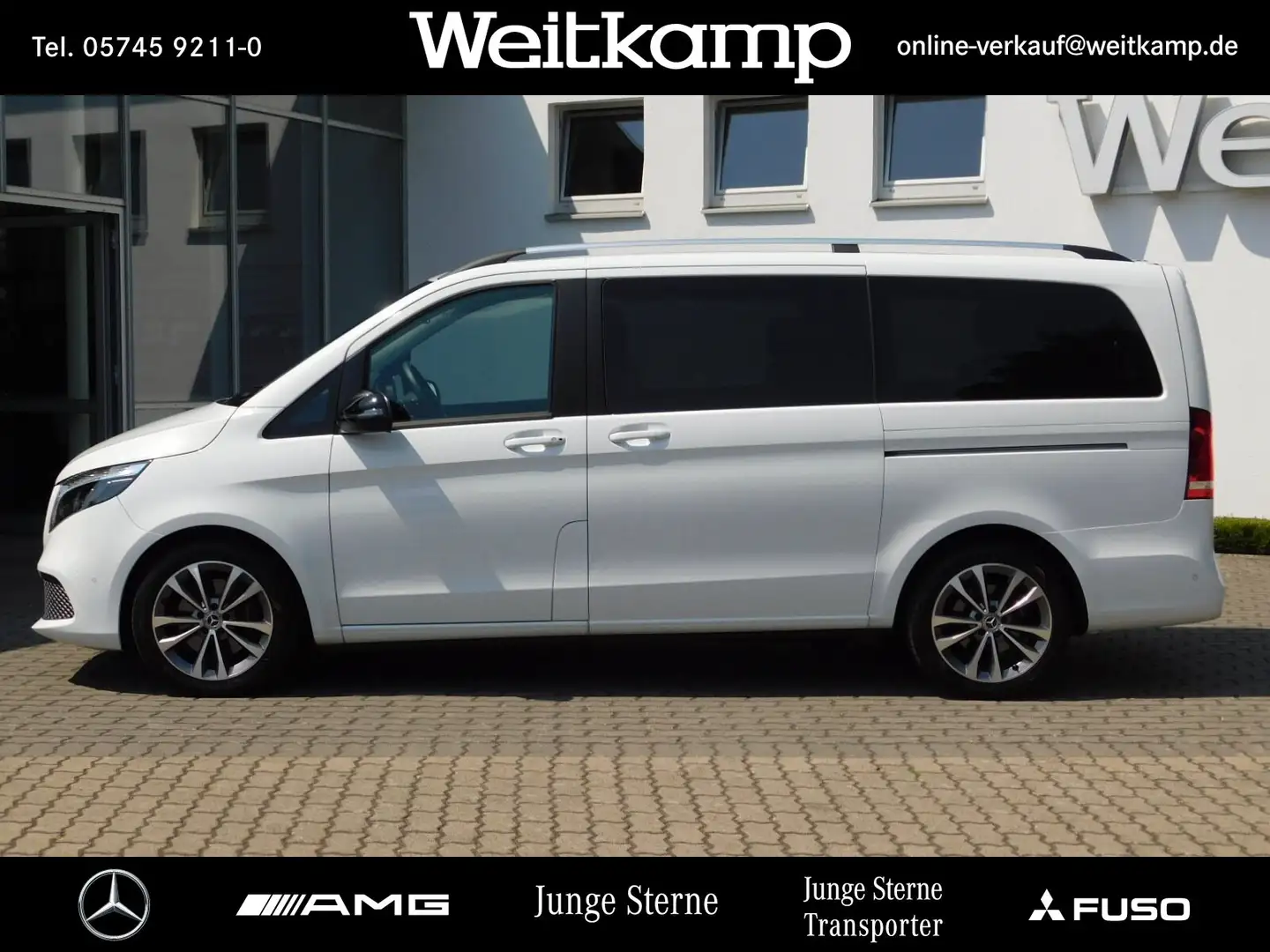 Mercedes-Benz V 250 V 250 d EDITION Lang LED+NAVI+KAMERA+7-SITZ+UVM. Weiß - 2