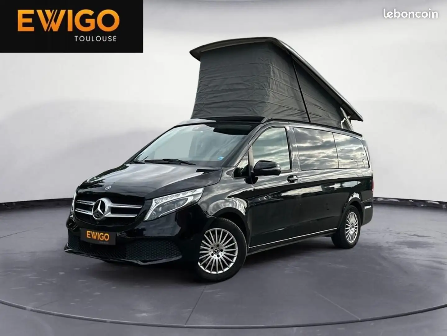 Mercedes-Benz V Mercedes 2.0 220 D 165CH LONG MARCO POLO BVA Noir - 1