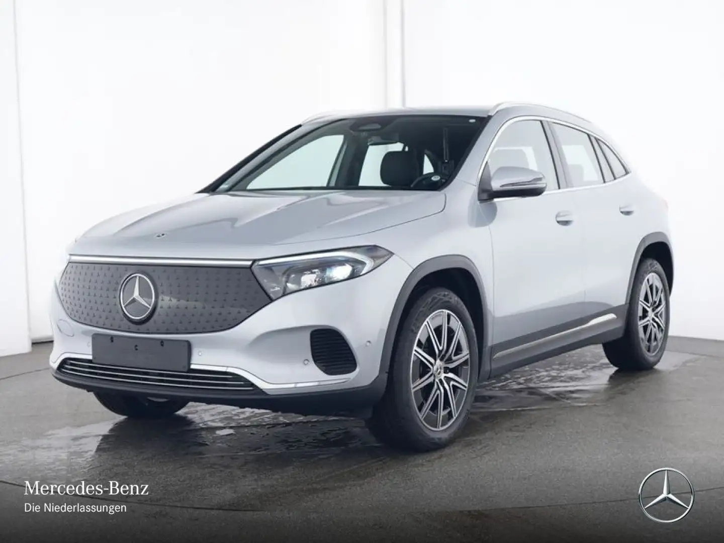 Mercedes-Benz EQA 300 4M PROG+ADVANCED+KAMERA+SPUR Plateado - 2
