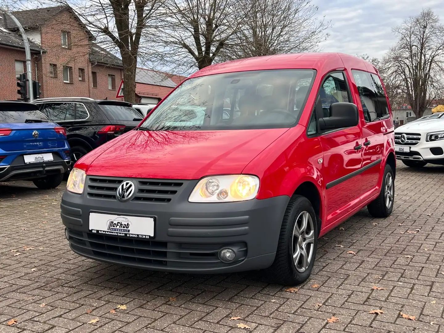 Volkswagen Caddy Life 1.9 TDI 55kW 5-Sitzer Rot - 2