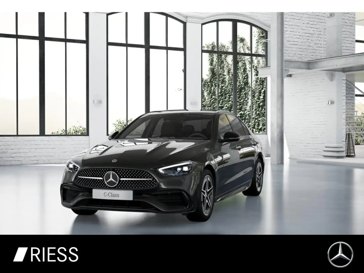 Mercedes-Benz C 300 de mit EQ  360 ACC AHK AUT Akustikglas LED Grau - 1