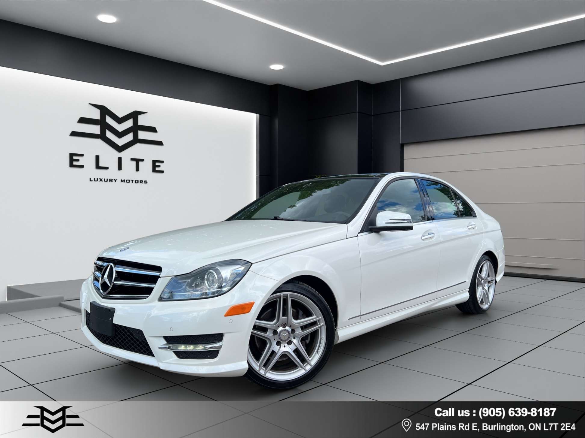 2014 Mercedes-Benz C-Class C 350 4MATIC - LEATHER - SUNROOF - 86,000KMS !!! — снимка 1