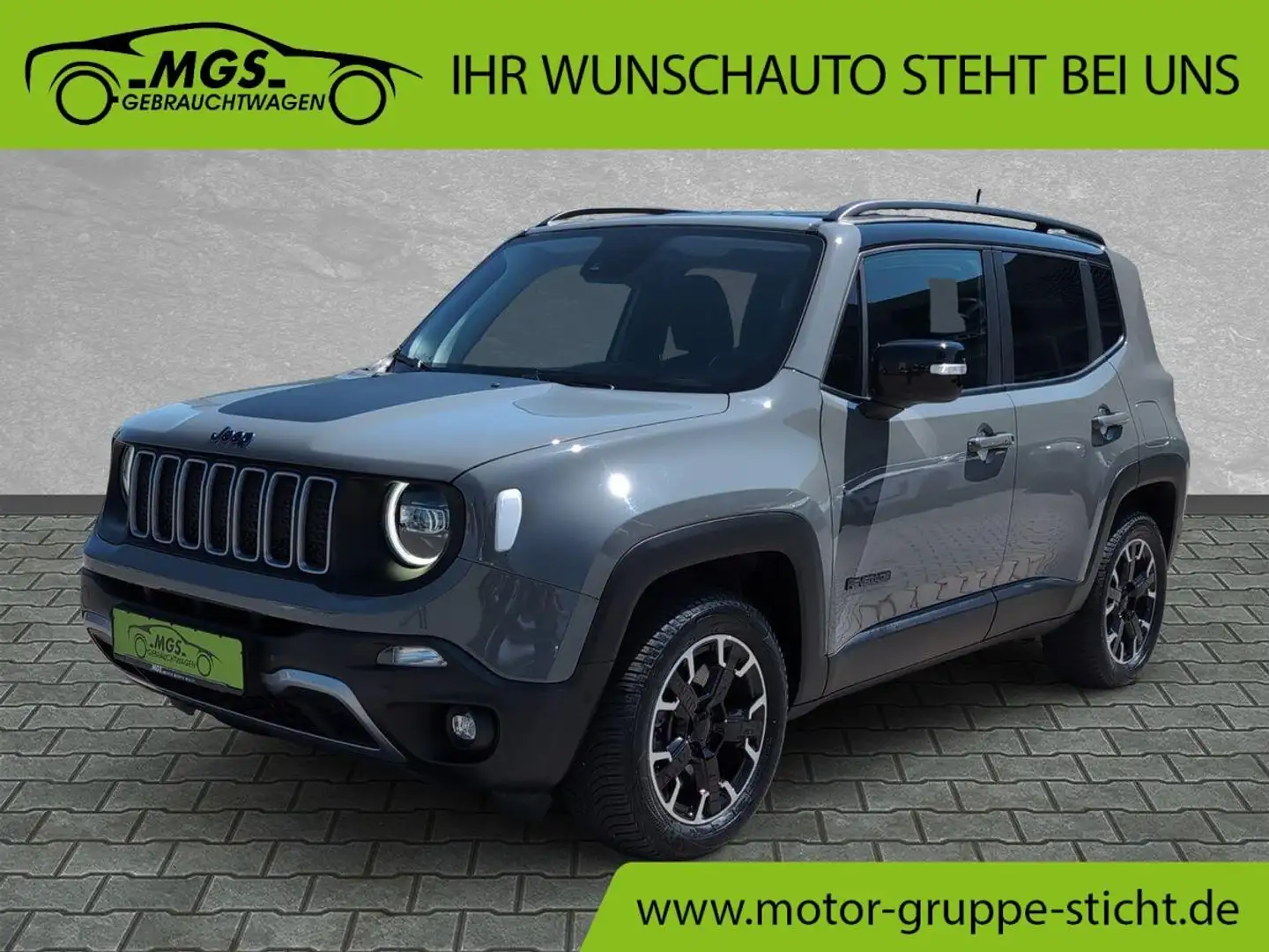 Jeep Renegade PHEV RENEGADE HIGH UPLAND #NAVI Gris - 1