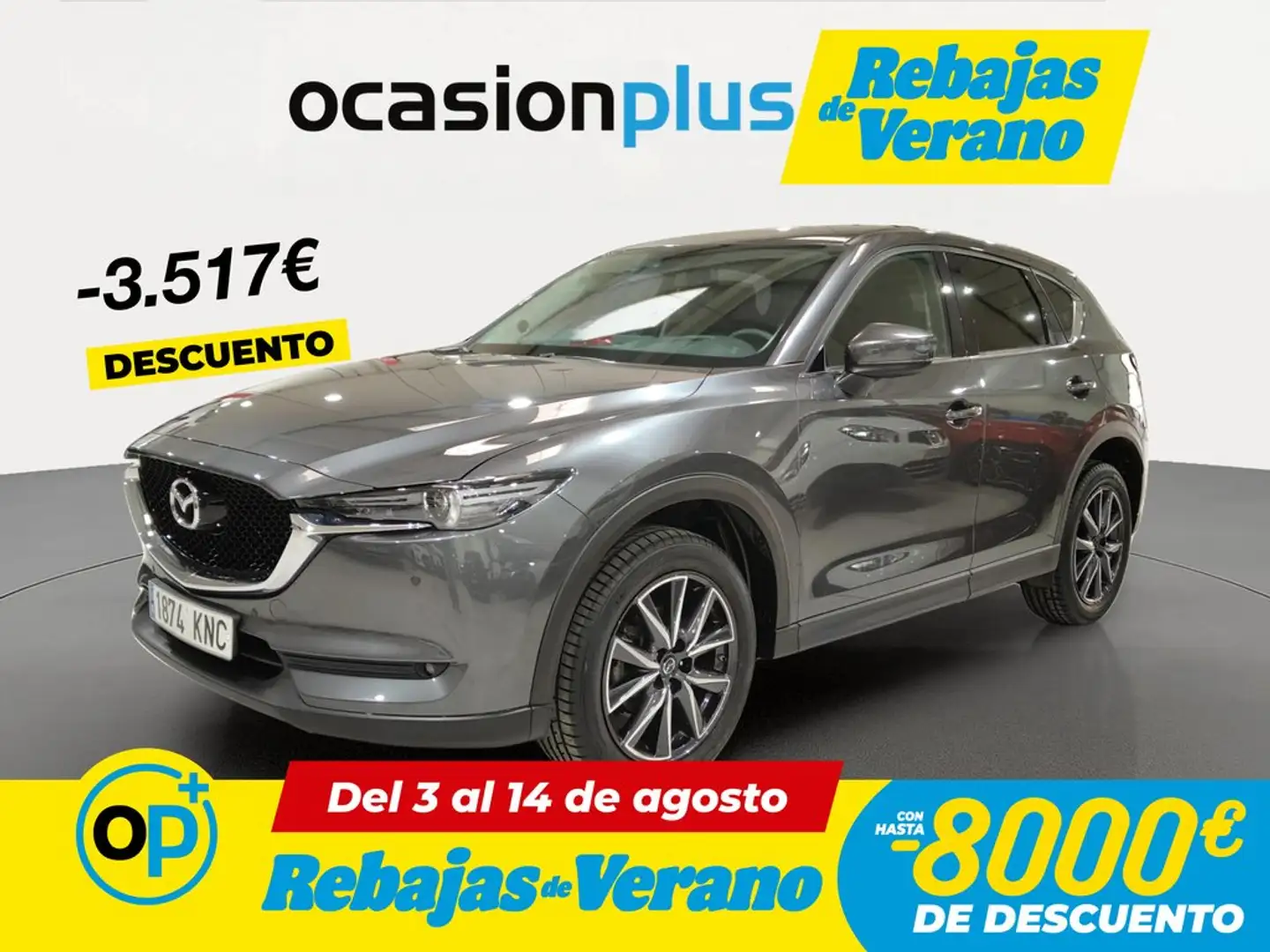 Mazda CX-5 2.0 Zenith 2WD 121kW Gris - 1