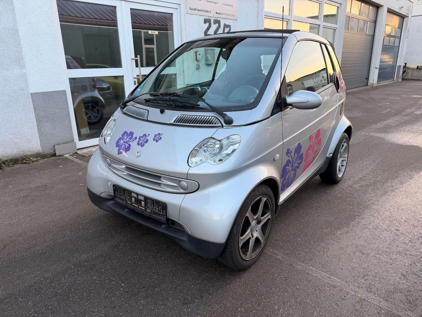 smart forTwo fortwo cabrio Grandstyle Silber - 1