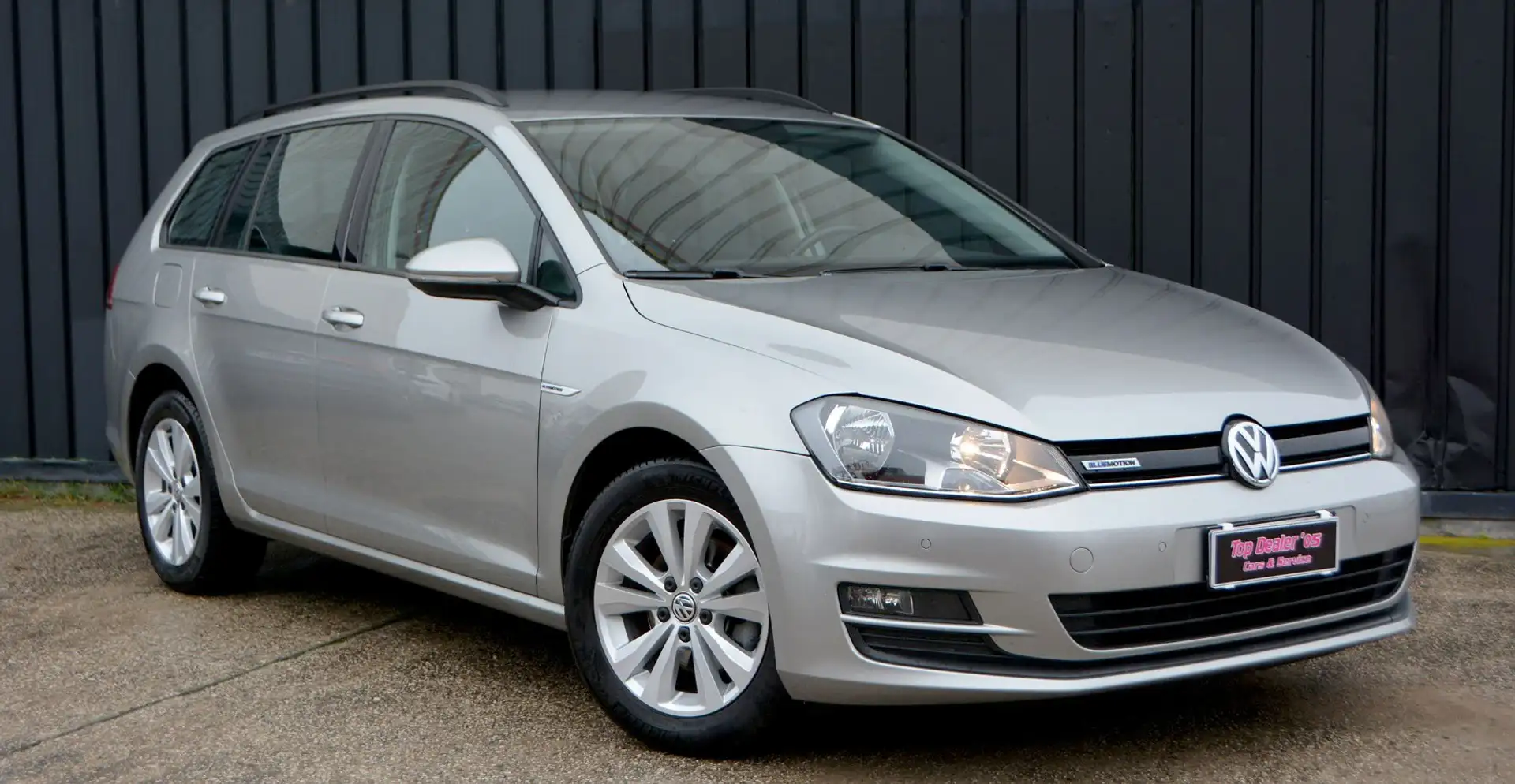 Volkswagen Golf Variant 1.4 tgi Highline BlueMotion * BENZINA/METANO * Plateado - 1
