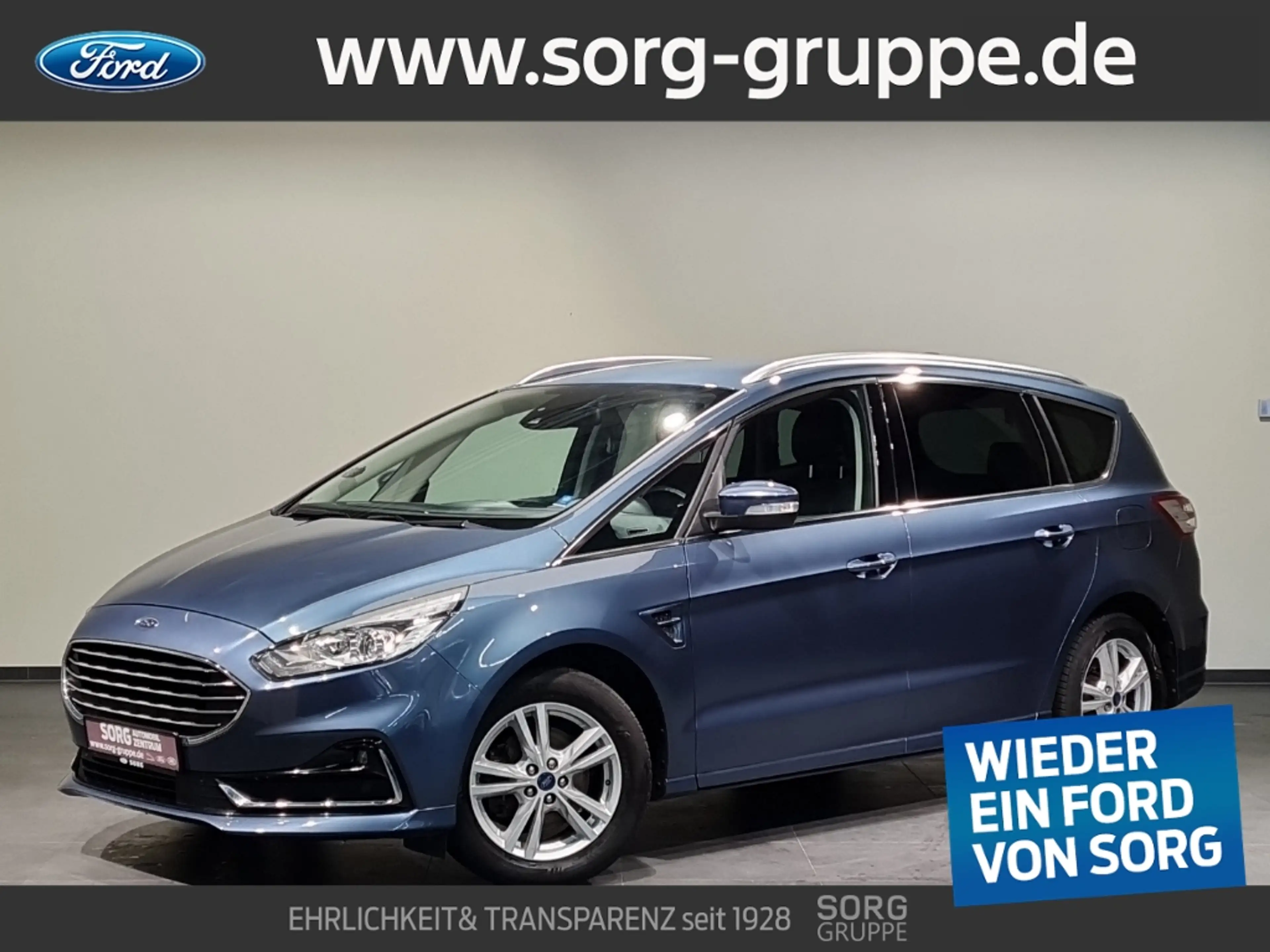 Ford S-Max 2.0 TDCI Titanium*LHZ*GRA*ESP*AMBIENTE