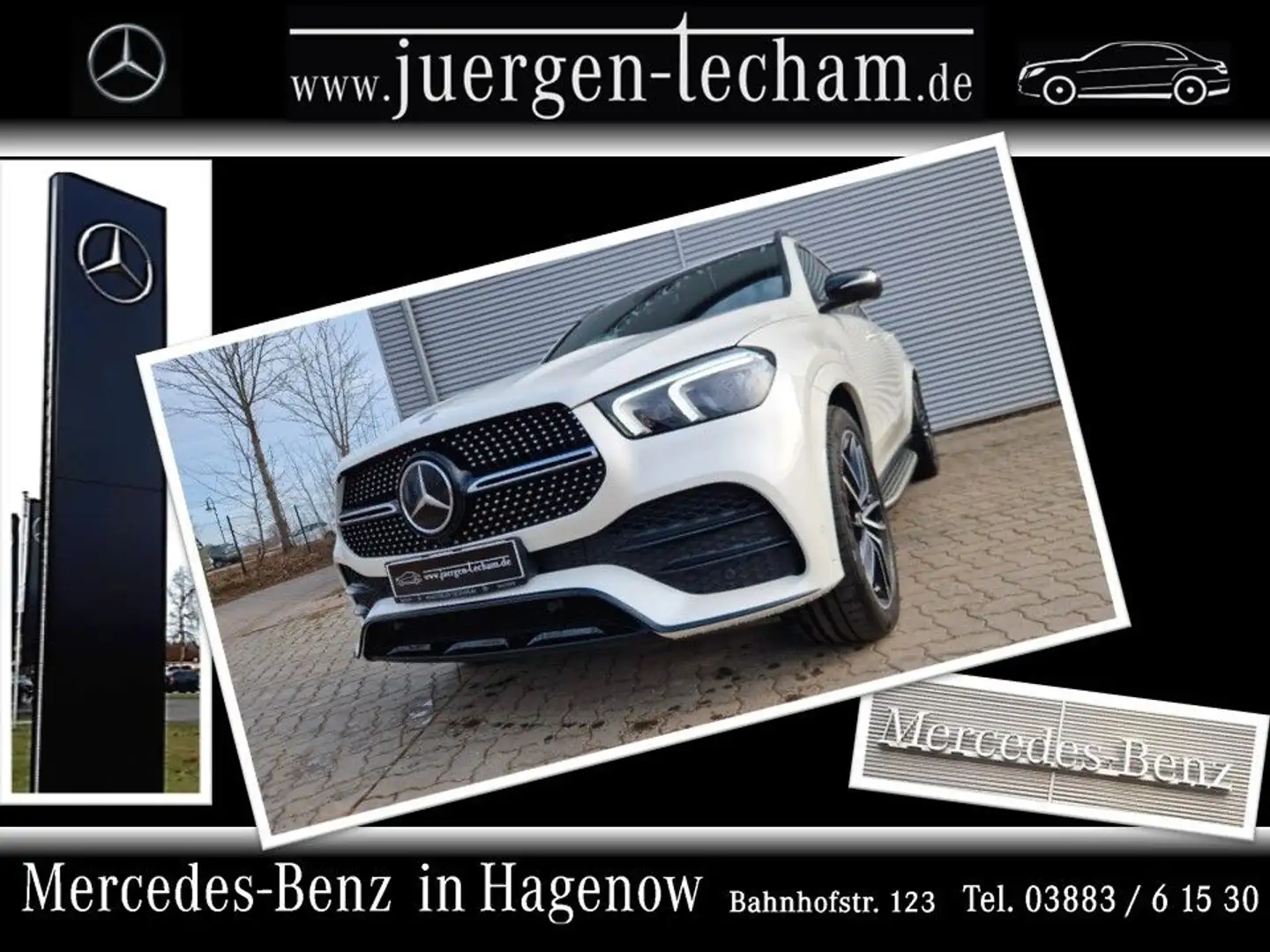 Mercedes-Benz GLE 400 d 4M*AMG*Kamera*LED*Distronic Weiß - 1