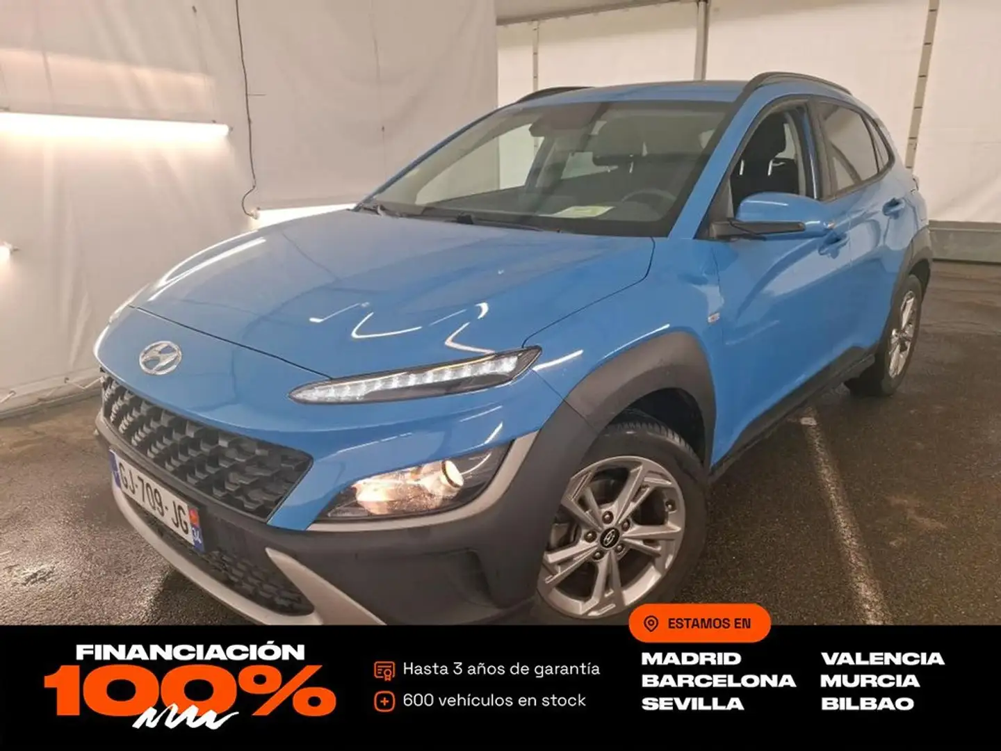 Hyundai KONA HEV 1.6 GDI Tecno DT 138 Azul - 1