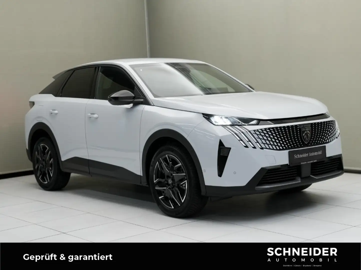 Peugeot 3008 1.2 Hybrid 145 Allure SoundSys PDC SpurH Weiß - 1