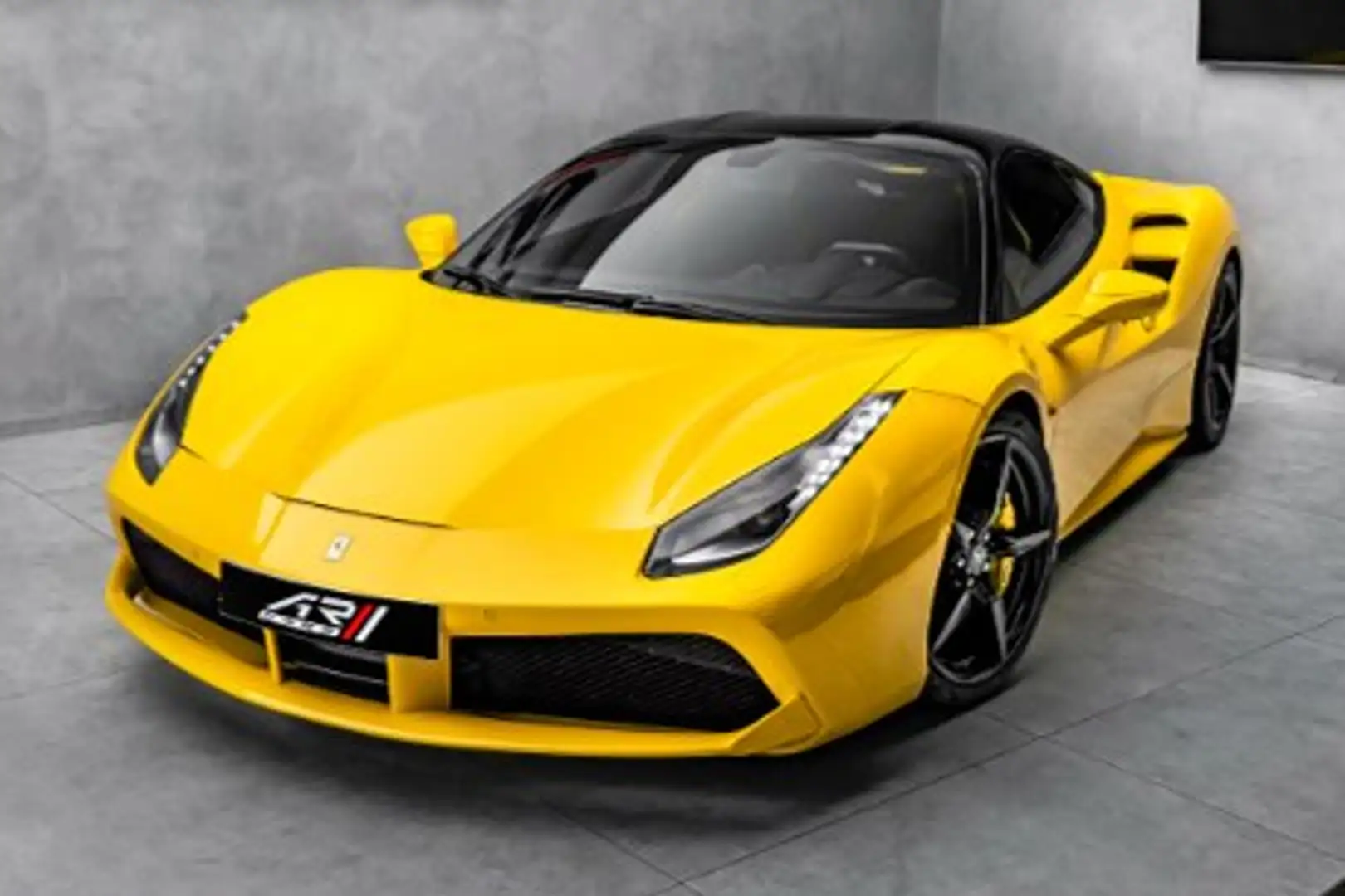 Ferrari 488 GTB V8 3.9 T 670 ch - Carbone Jaune - 1
