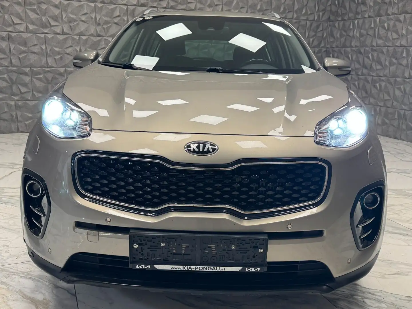 Kia Sportage 2,0 CRDI AWD Gold Aut.*Voll Fahrbereit* Grau - 2
