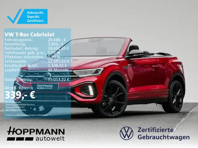 Volkswagen T-Roc 1.5 TSI R-Line AHK KAMERA IQ.LIG