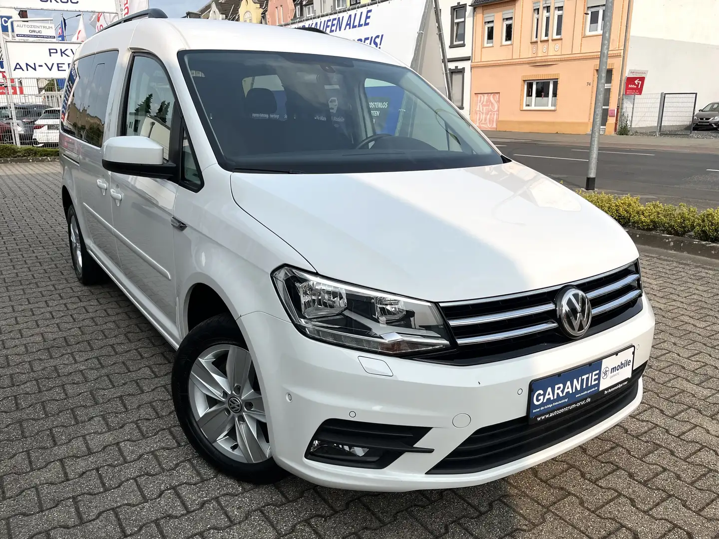 Volkswagen Caddy Maxi 2.0TDI Comfortline *Navi*AHK* Weiß - 2