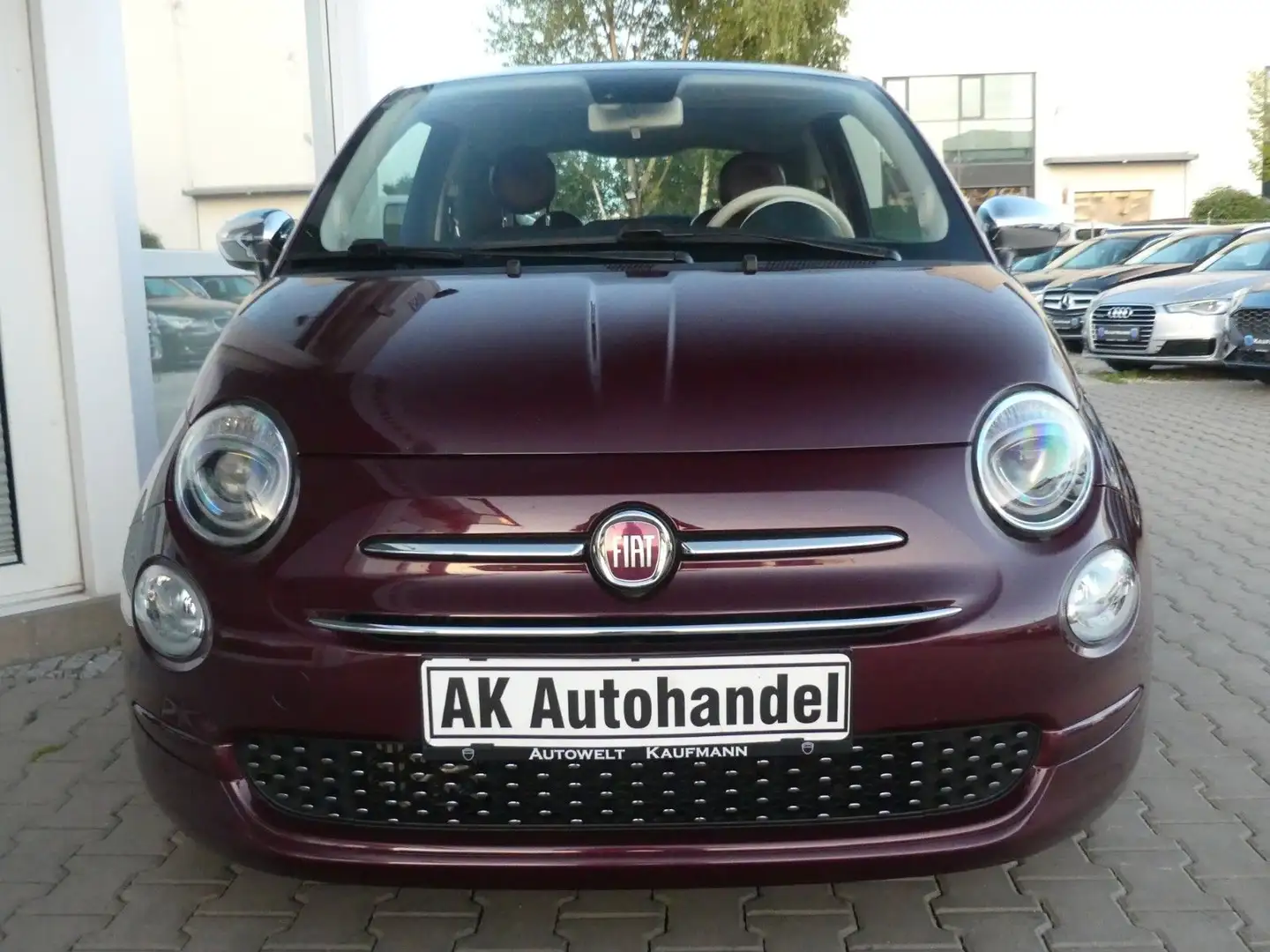 Fiat 500 Mirror Navi Bluetooth Rot - 2
