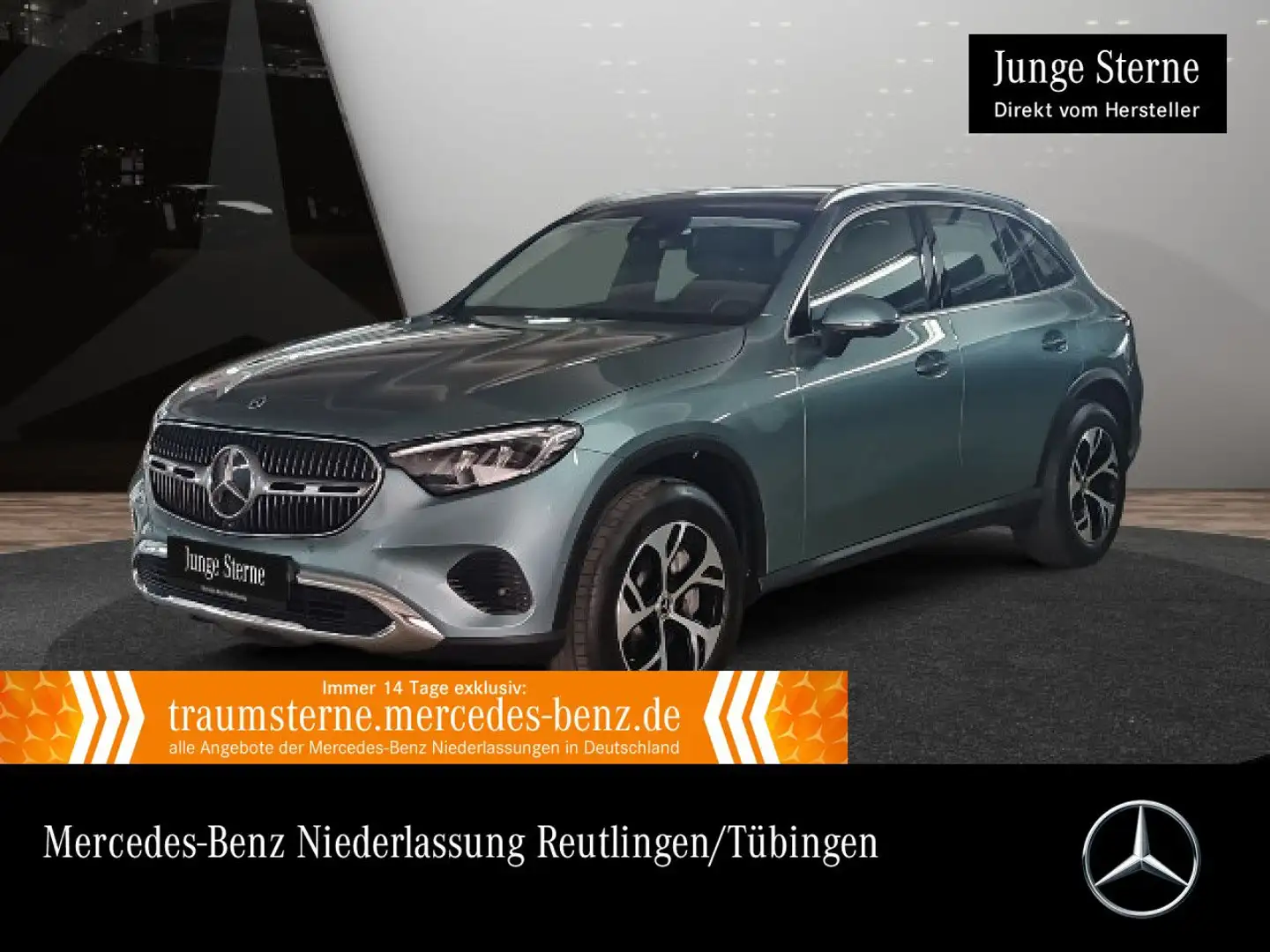 Mercedes-Benz GLC 300 e 4M AVANTG+PANO+AHK+LED+KAMERA+SITZKLIMA Silber - 1