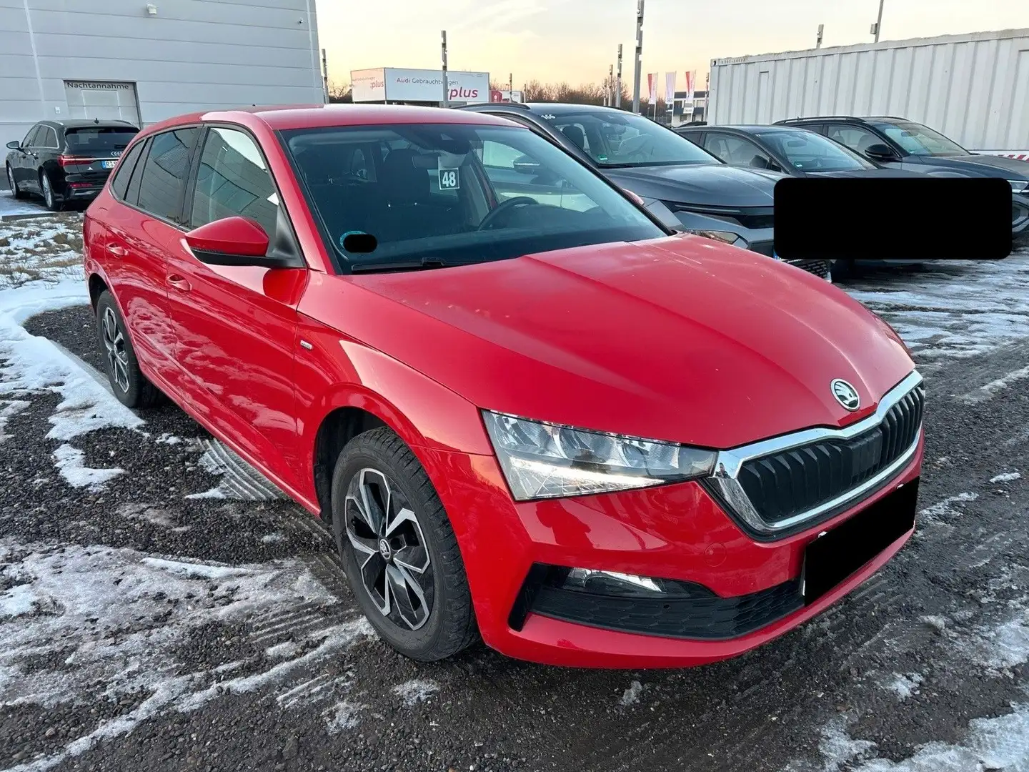 Skoda Scala Drive 125 CARPLAY LED TEMPO SITZ-HZ PDC LM Rot - 2