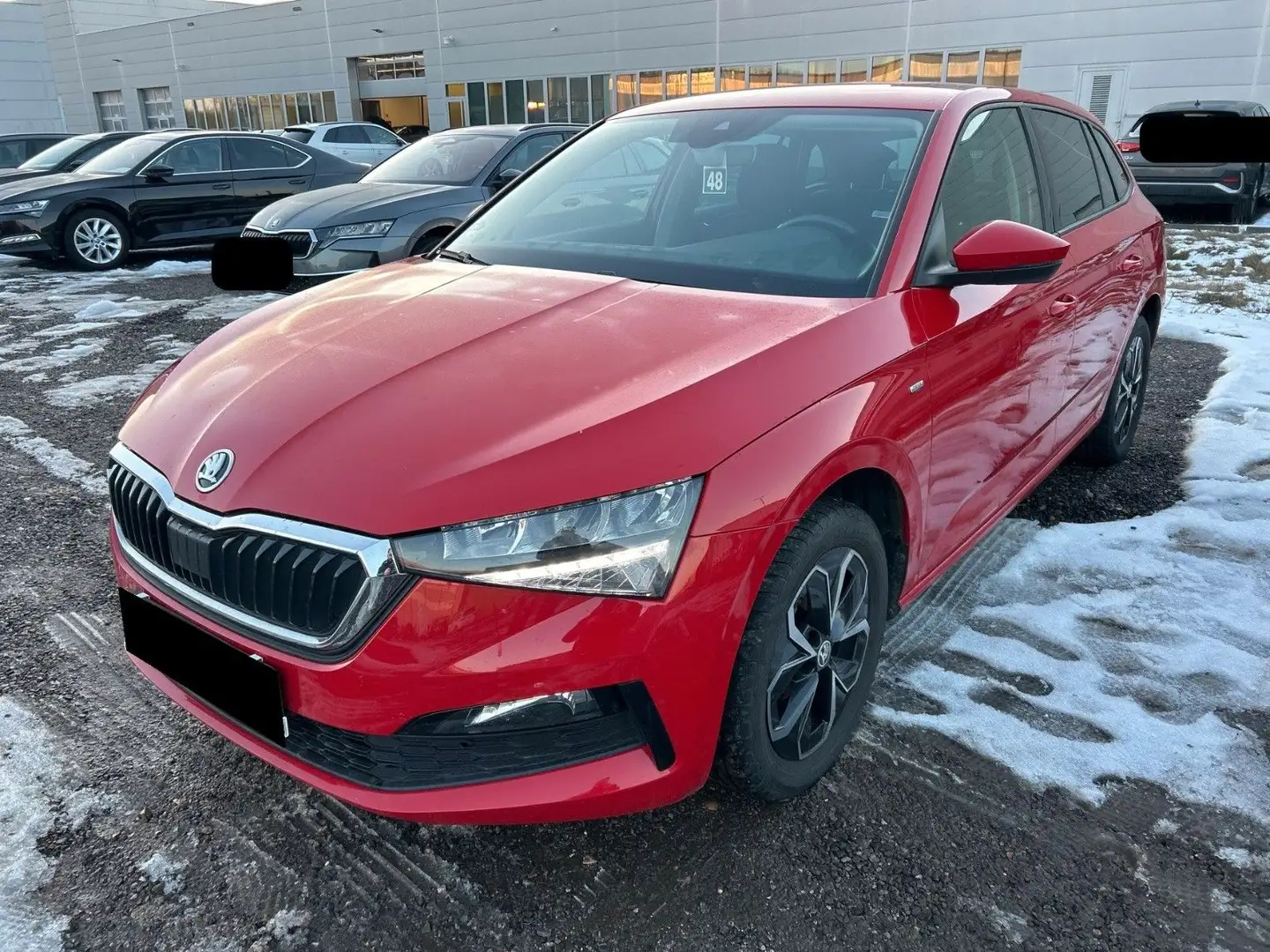 Skoda Scala Drive 125 CARPLAY LED TEMPO SITZ-HZ PDC LM Rot - 1