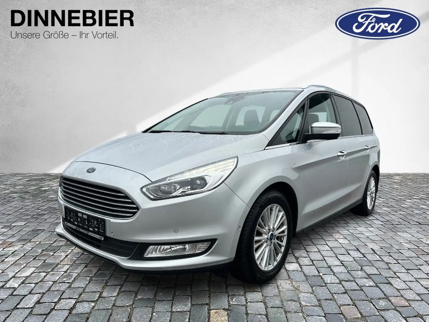 Ford Galaxy Titanium 2.0TDCI AHK+KLIMAAUT+LED+7Sitze Zilver - 2