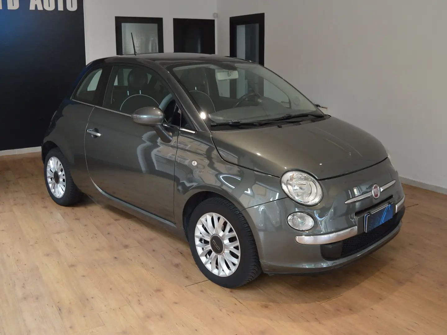 Fiat 500 500 1.2 Lounge 69cv E6 Gris - 2