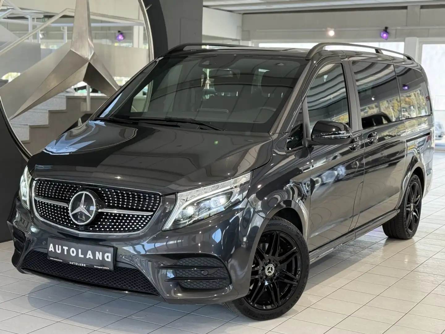 Mercedes-Benz V 300 d EDITION 2021 lang Grau - 1