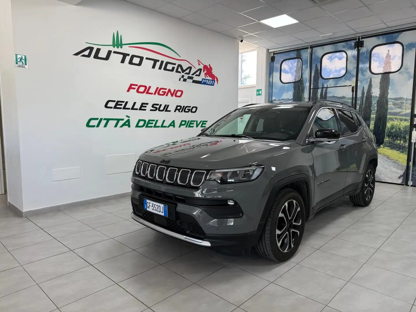 Jeep Compass Compass II 2021 1.6 mjt Limited 2wd 130cv Grigio - 1
