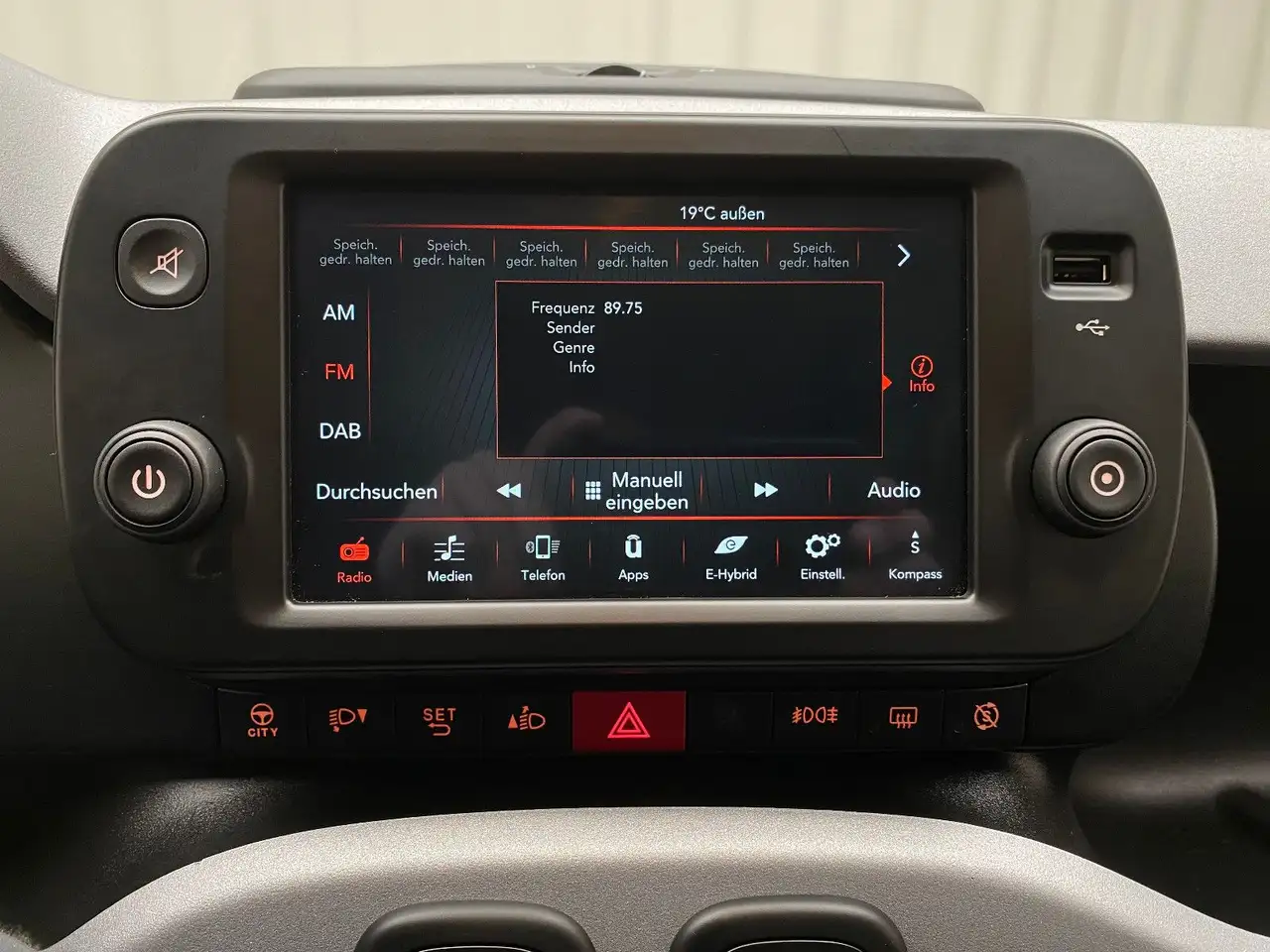 Fiat Panda Garmin 17