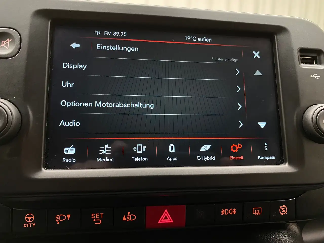 Fiat Panda Garmin 19