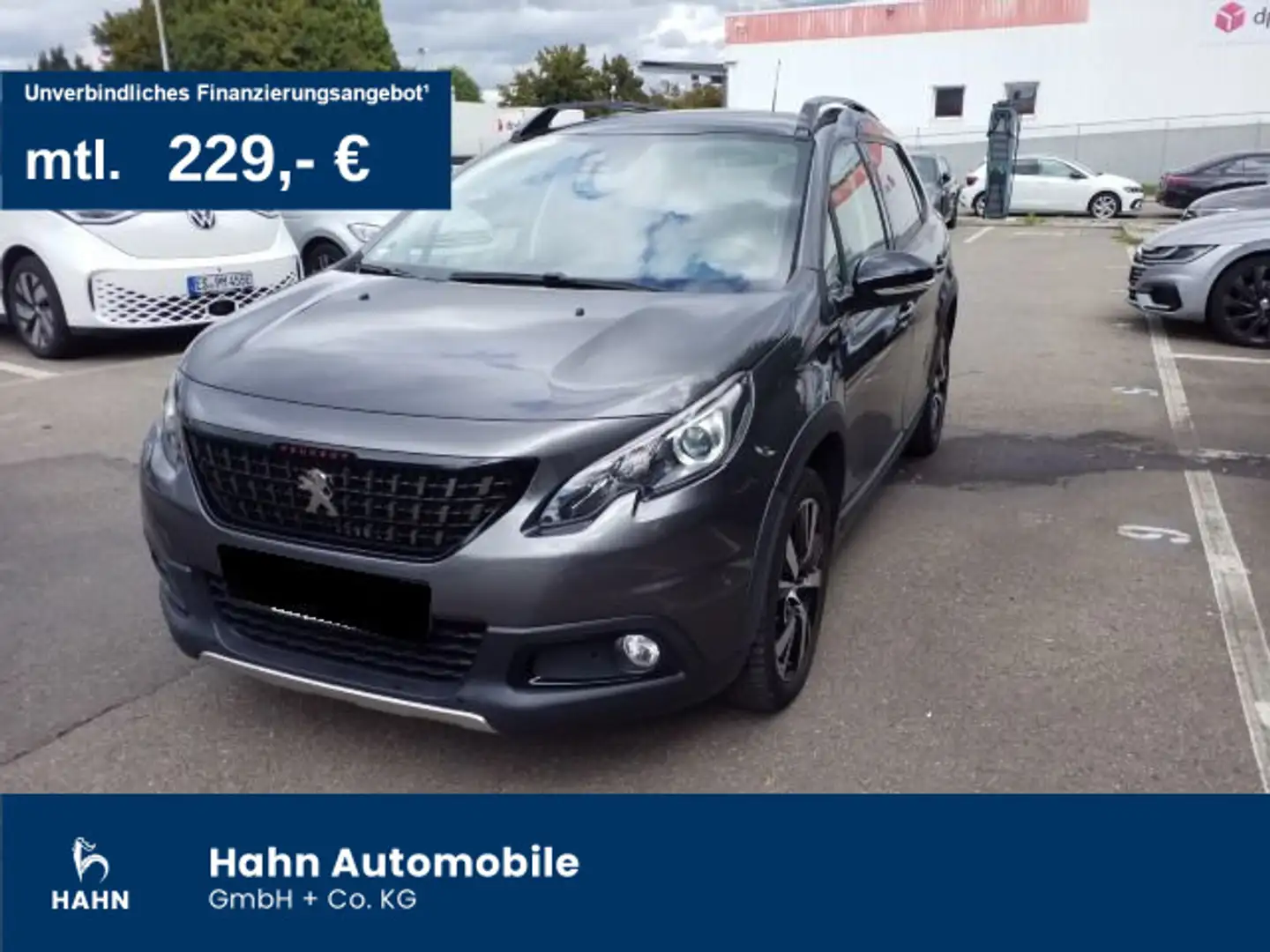 Peugeot 2008 1.5BlueHDi Allure Autom Climatr PDC Tempo Grau - 1