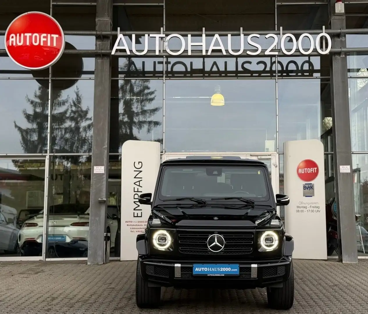 Mercedes-Benz G 400 d AMG LINE/SHD/BURMESTER/AHK/BLACK/LED/ Schwarz - 2