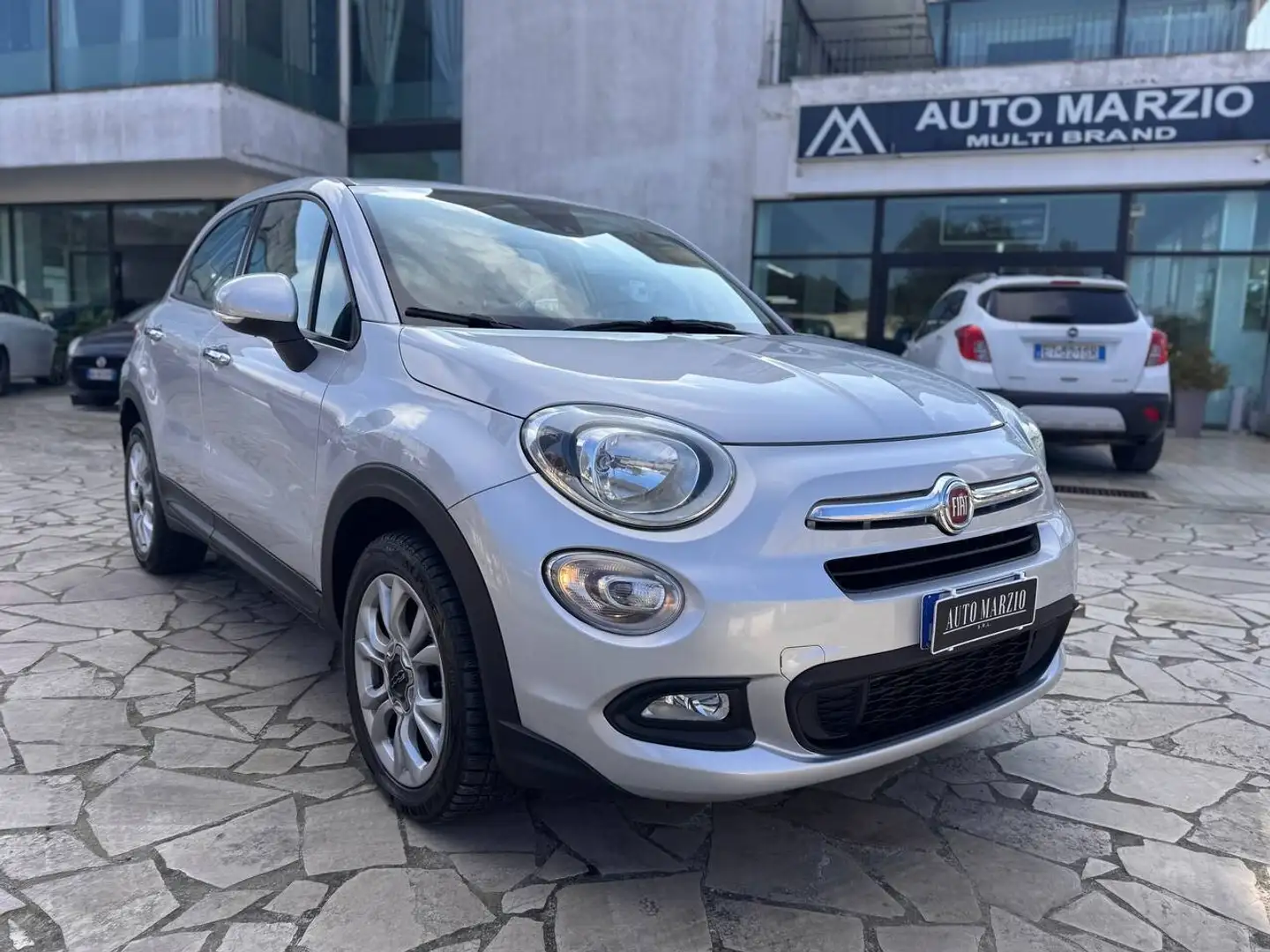 Fiat 500X 1.6 MultiJet 120 CV Pop Star Argent - 2