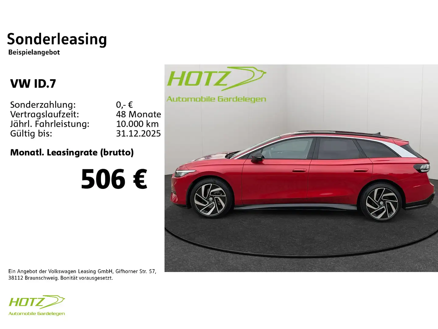Volkswagen ID.7 Tourer Pro S 210kW/86kWh AHK/REARCAM/ACC Rot - 2
