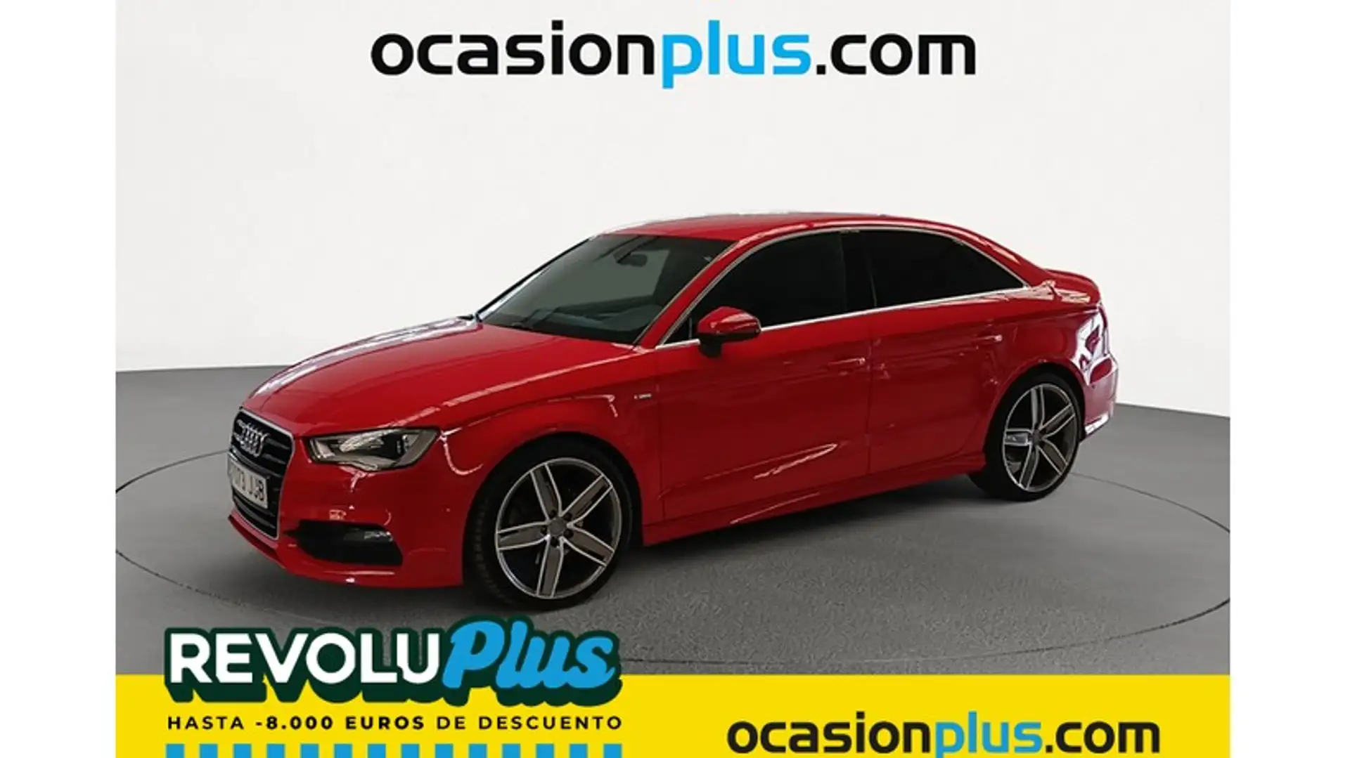 Audi A3 Sedán 2.0TDI CD S line edition 184 Rojo - 1