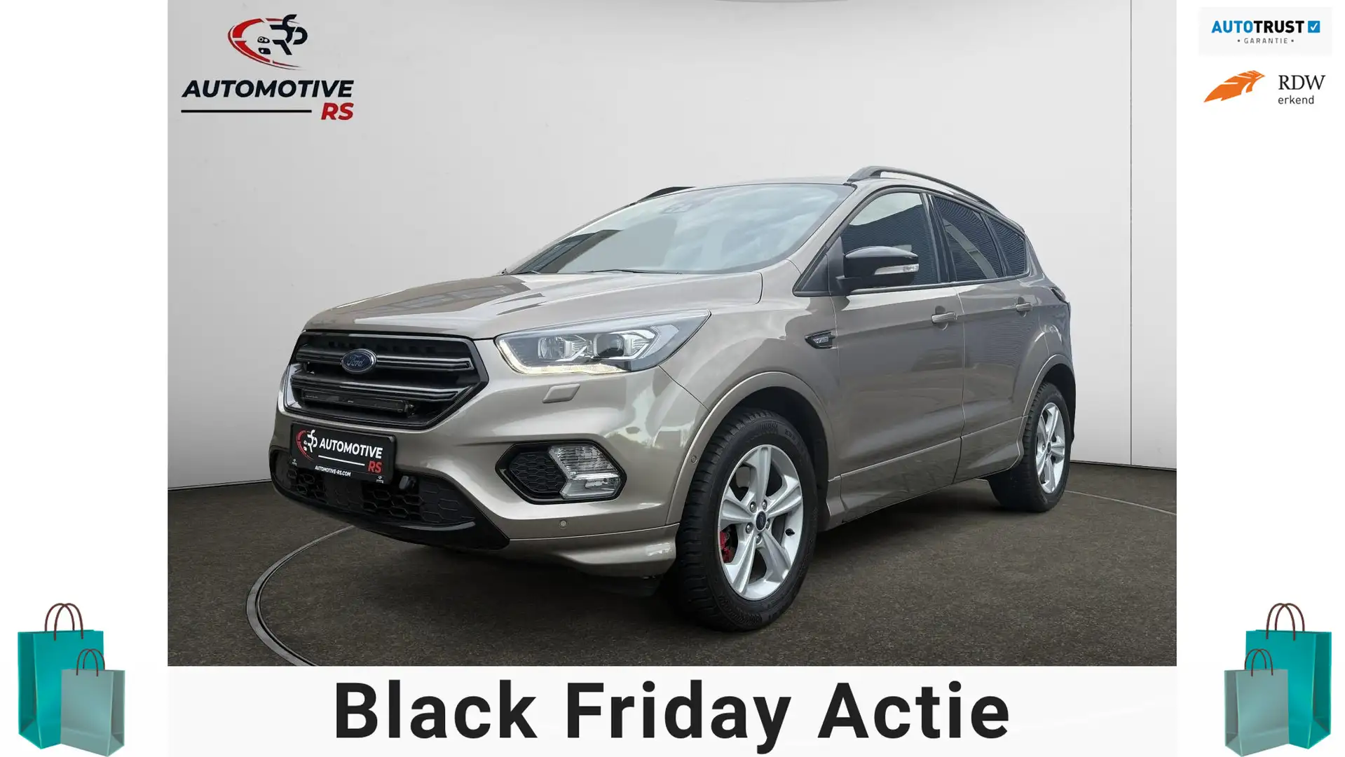 Ford Kuga 1.5 ST-Line 4x4 Aut. | Leder | ACC | Camera | Elek Goud - 1