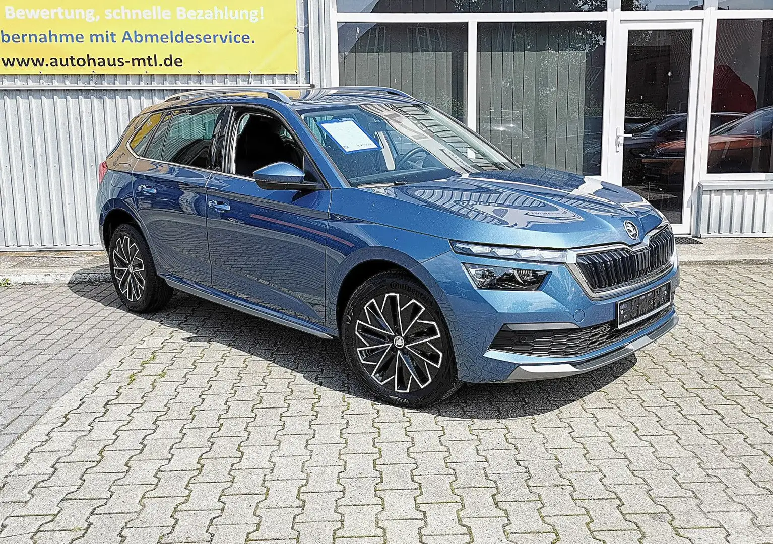 Skoda Kamiq 1.0 TSI DSG 81kW Style ACC APP 3x Heizung Blau - 2