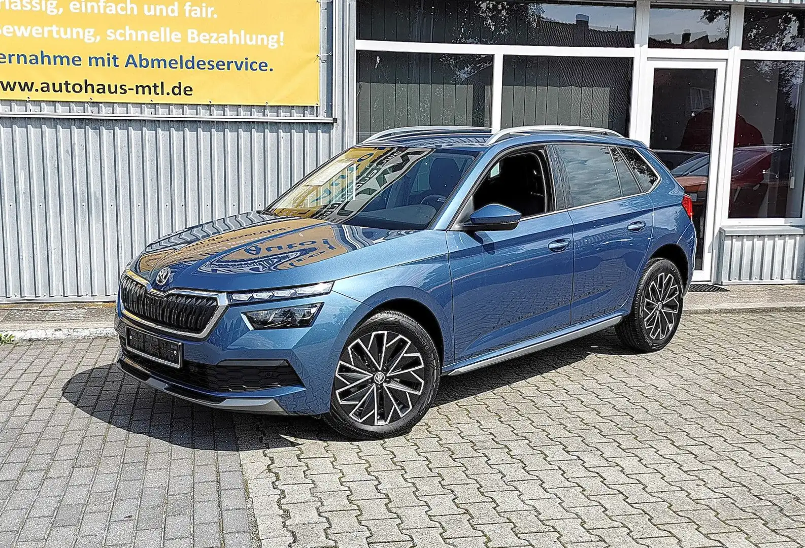 Skoda Kamiq 1.0 TSI DSG 81kW Style ACC APP 3x Heizung Blau - 1