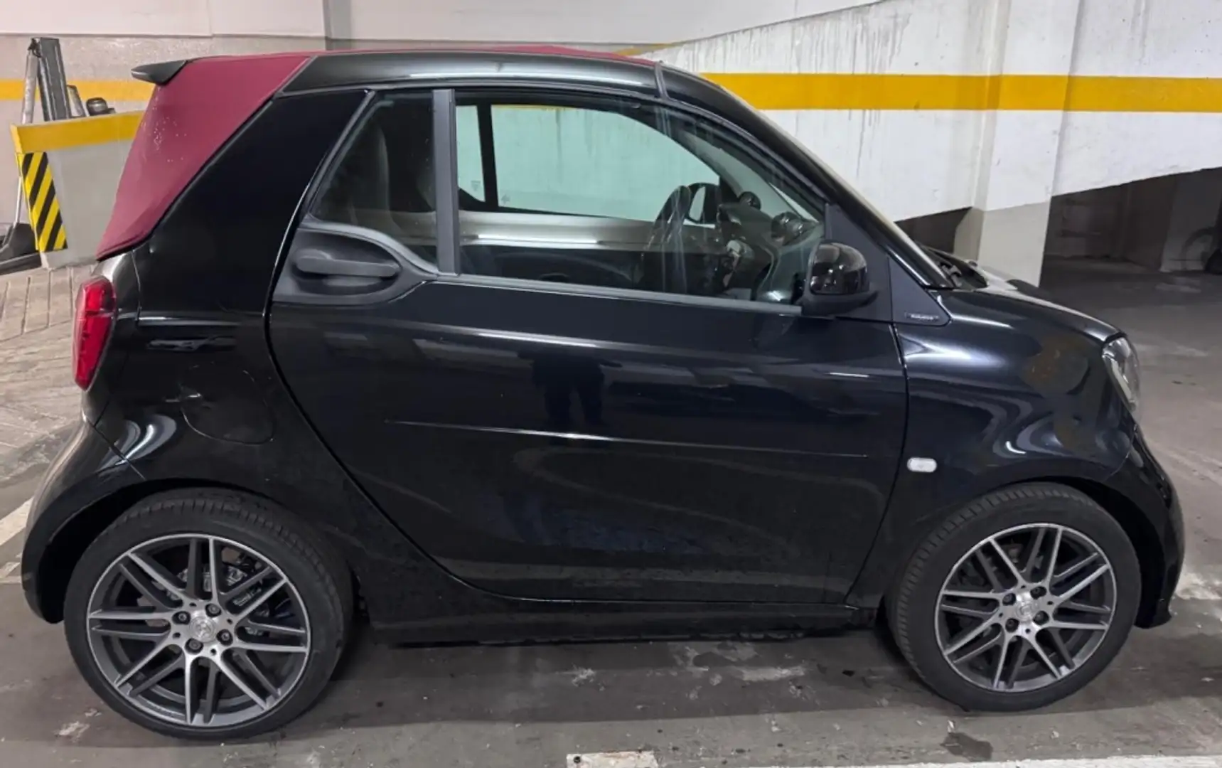 smart forTwo Cabrio 80 Brabus Aut. Negro - 1