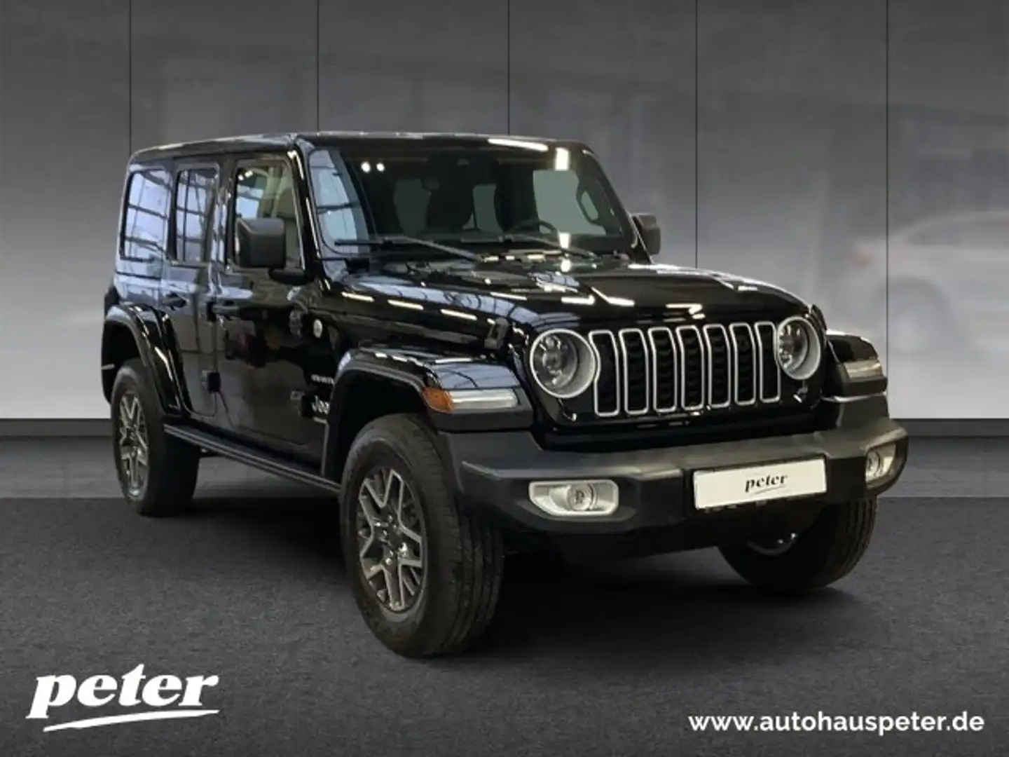 Jeep Wrangler WRANGLER ICE MY2024 Sahara 2.0l T-GDI (272 PS) Černá - 2