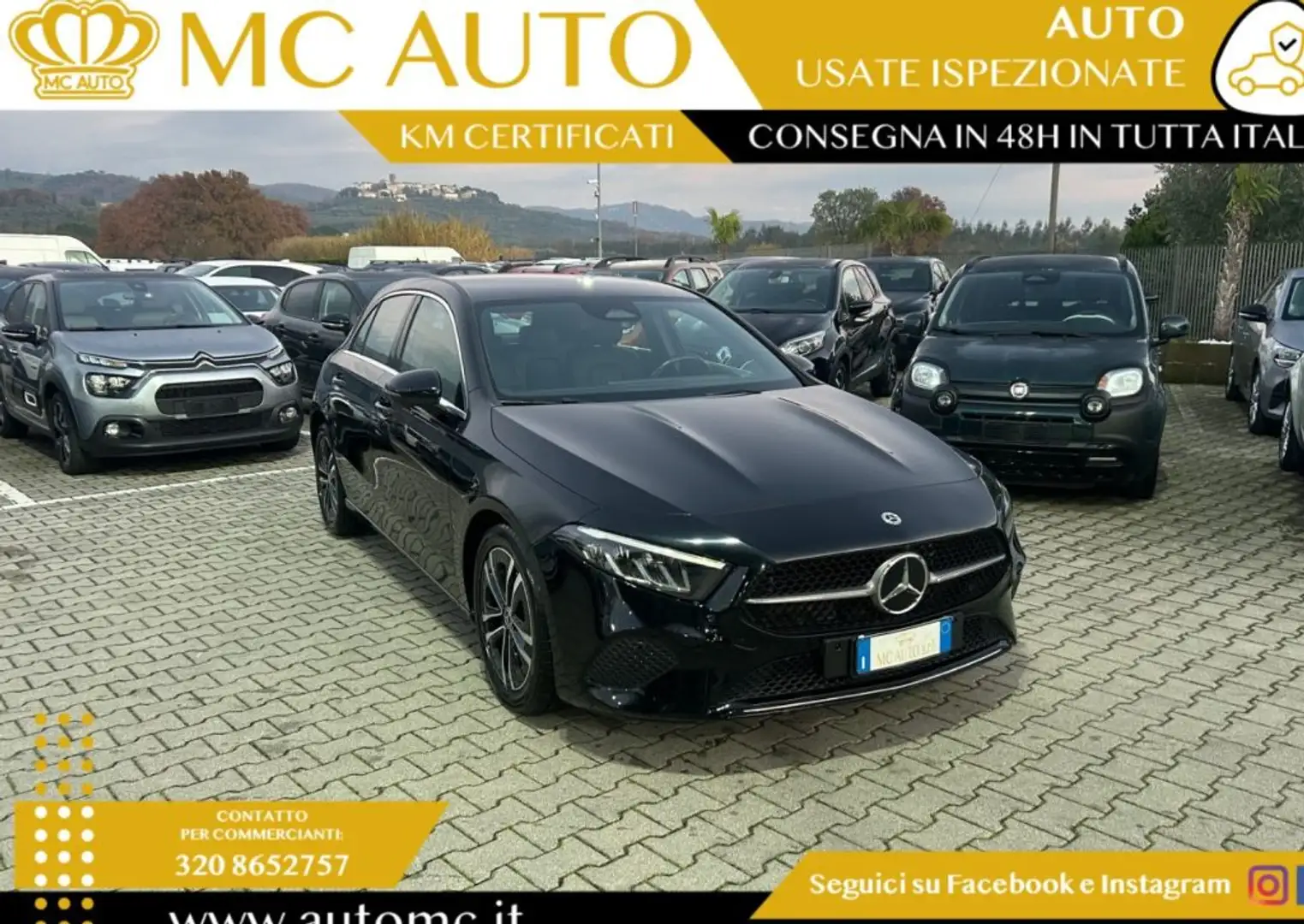 Mercedes-Benz A 180 d Automatic Business Extra PROMO CON FINAZIAMENTO Nero - 1