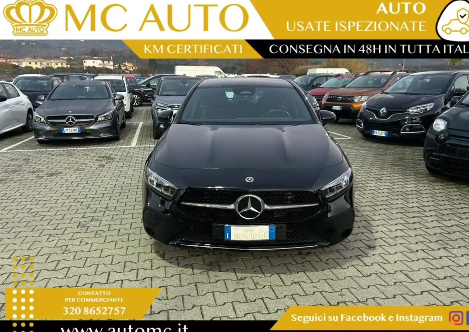 Mercedes-Benz A 180 d Automatic Business Extra PROMO CON FINAZIAMENTO Nero - 2
