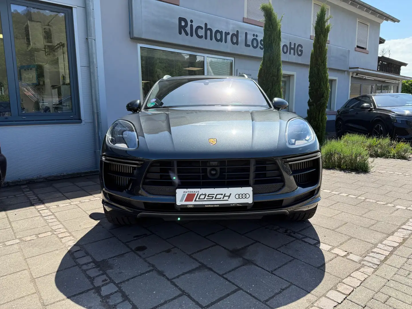 Porsche Macan Turbo/SehrGepflegt/Leder/Standheizung/Klappenaus Grijs - 1