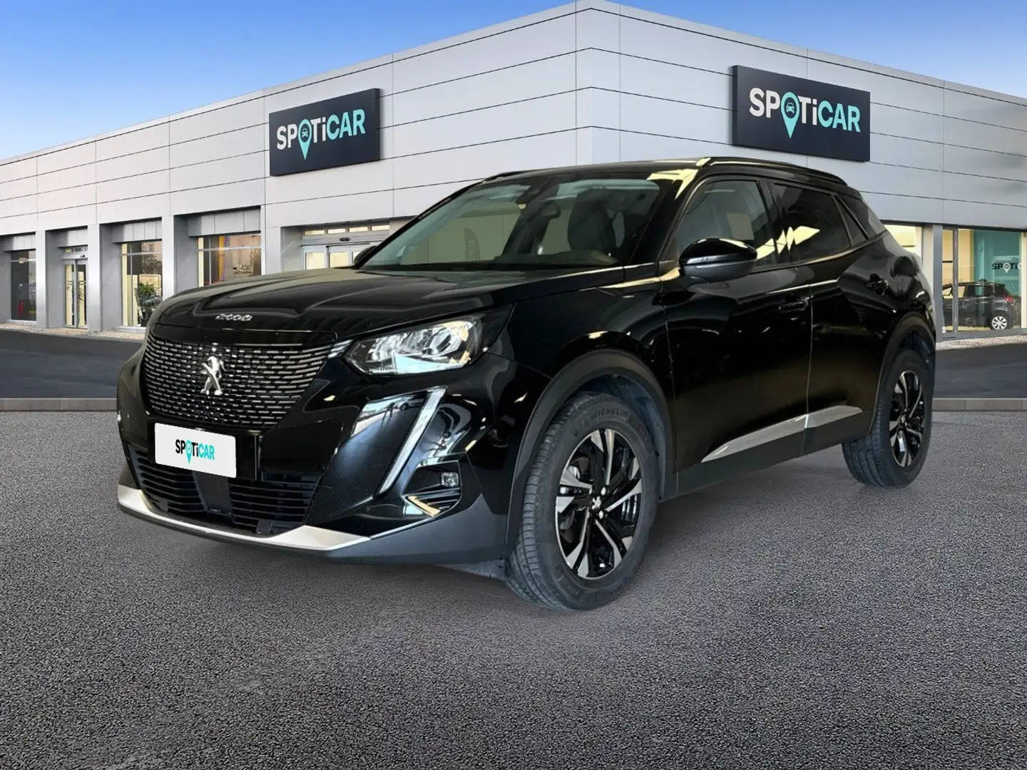 Peugeot 2008 PureTech 130 Allure Pack S/S Nero - 1
